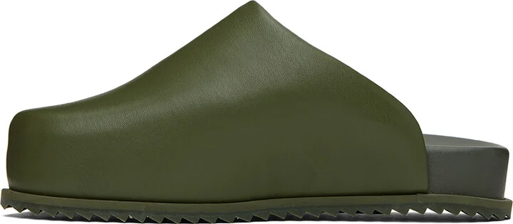 YUME YUME Khaki Truck Mules - Image 3