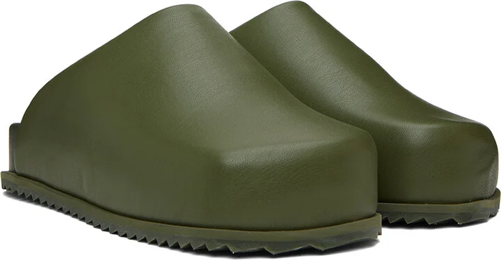YUME YUME Khaki Truck Mules - Image 4