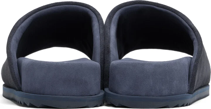YUME YUME Navy Finn Slider Sandals - Image 2