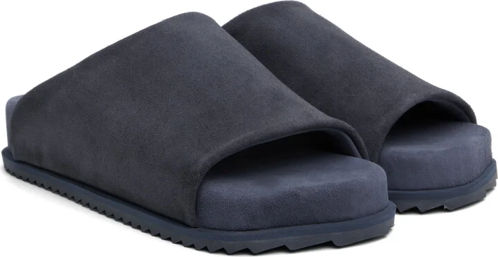 YUME YUME Navy Finn Slider Sandals - Image 4
