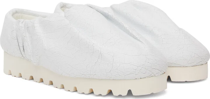 YUME YUME Off-White Camp Loafers - Image 4