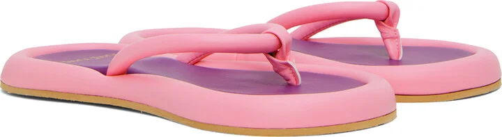 YUME YUME Pink Eight Flip Flops - Image 4