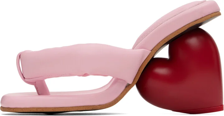 YUME YUME Pink Love Mules - Image 3