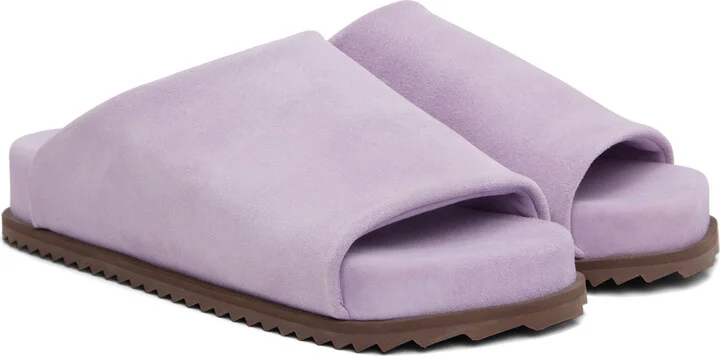 YUME YUME Purple Finn Slider Sandals - Image 4