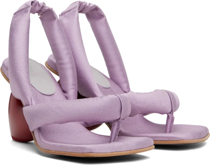 YUME YUME Purple Love Heeled Sandals - Image 4