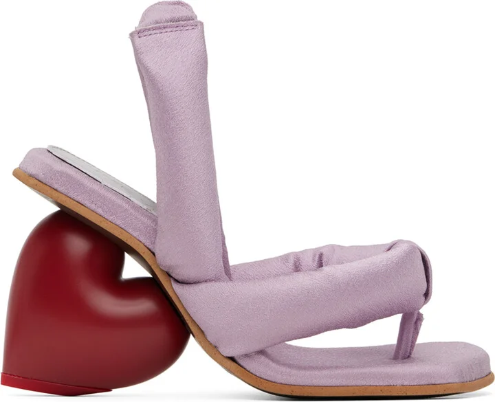 YUME YUME Purple Love Heeled Sandals