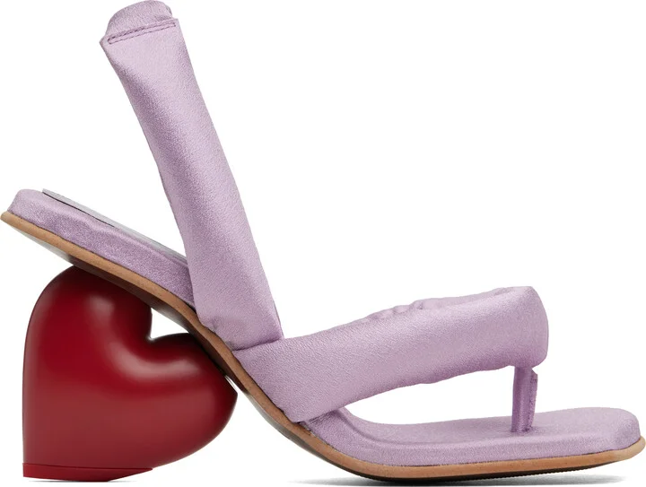 YUME YUME Purple Love Heeled Sandals
