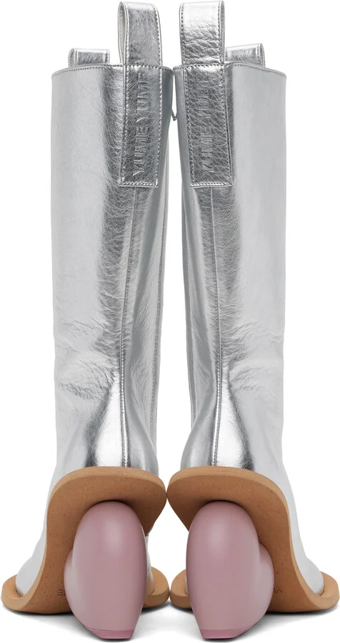 YUME YUME Silver Love Boots - Image 2