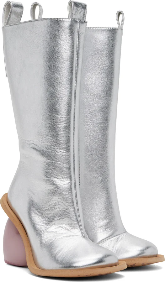 YUME YUME Silver Love Boots - Image 4