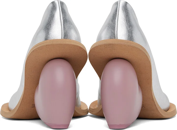 YUME YUME Silver Mini Love Boots - Image 2