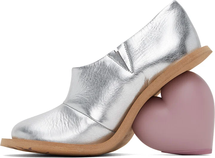 YUME YUME Silver Mini Love Boots - Image 3