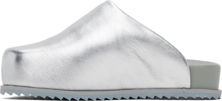 YUME YUME Silver Truck Slide Slip-On Loafers - Image 3