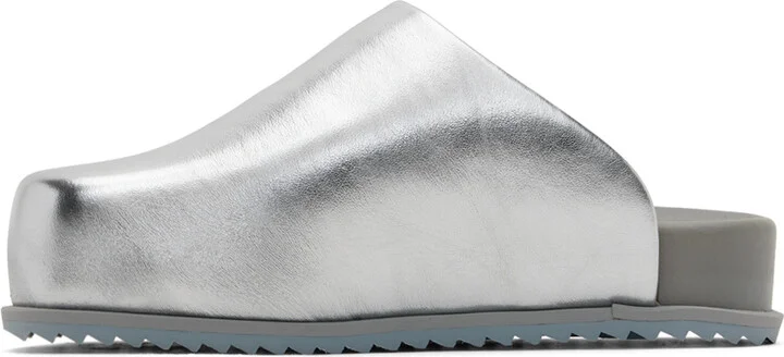 YUME YUME Silver Truck Slide Slip-On Loafers - Image 3