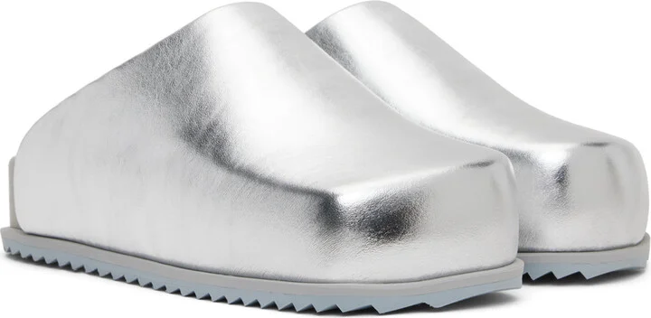 YUME YUME Silver Truck Slide Slip-On Loafers - Image 4