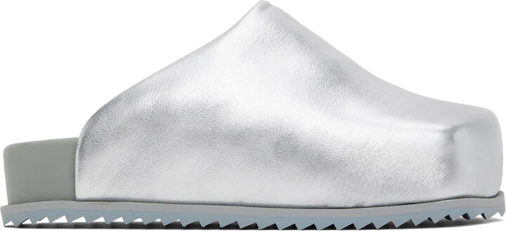 Silver Vegan Leather