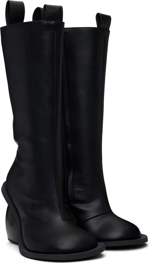 YUME YUME SSENSE Exclusive Black Love Boots - Image 4