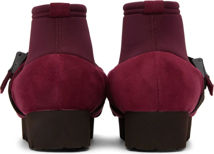 YUME YUME SSENSE Exclusive Red Camp Boots - Image 2