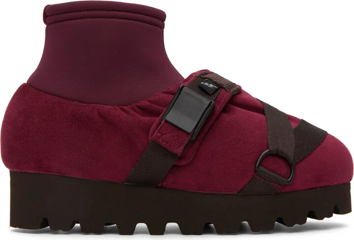 YUME YUME SSENSE Exclusive Red Camp Boots