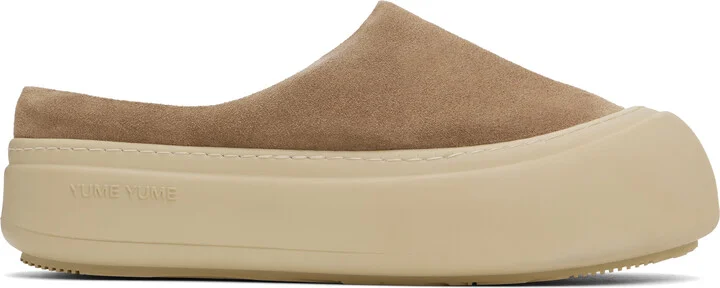 YUME YUME Tan Goofy Slip-on Loafers