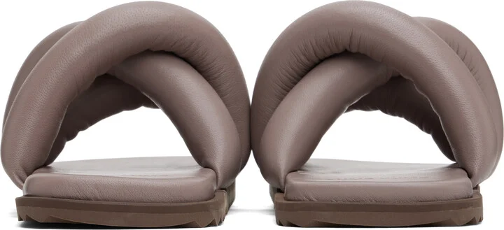 YUME YUME Taupe Tyre Slides - Image 2