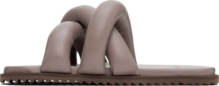 YUME YUME Taupe Tyre Slides - Image 3