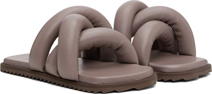 YUME YUME Taupe Tyre Slides - Image 4