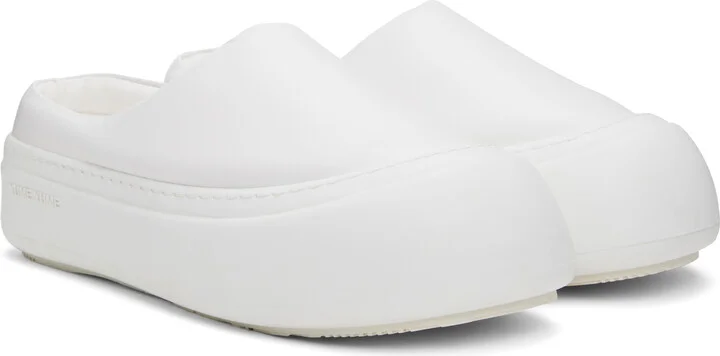 YUME YUME White Goofy Slip-on Loafers - Image 4