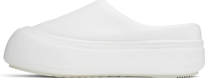 YUME YUME White Goofy Slip-on Loafers - Image 3