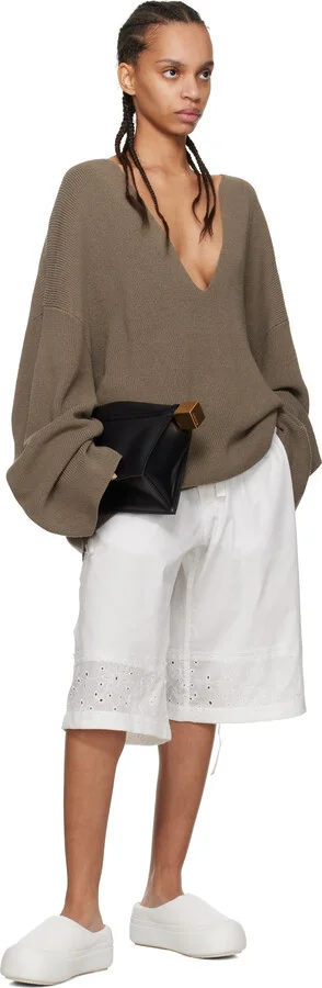YUME YUME White Goofy Slip-on Loafers - Image 5
