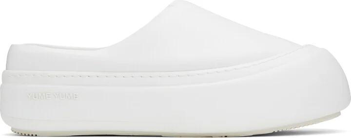 YUME YUME White Goofy Slip-on Loafers