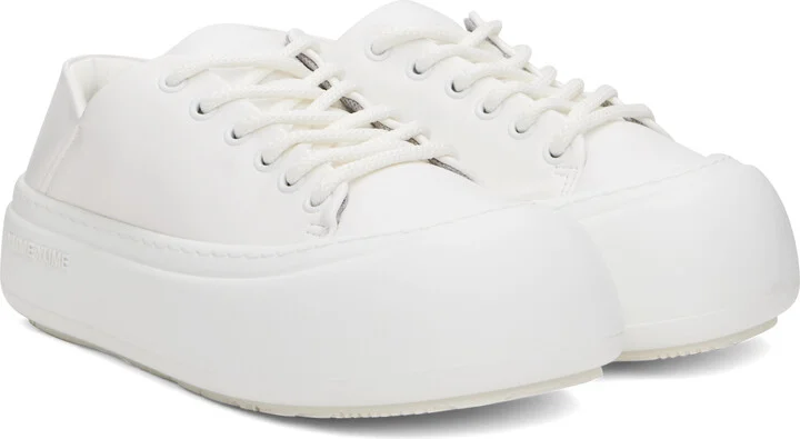 YUME YUME White Goofy Sneakers - Image 4