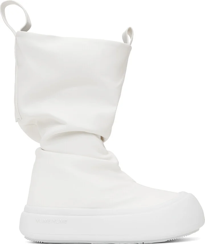YUME YUME White Low Fisherman Boots