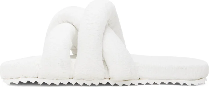 YUME YUME White Tyre Sandals - Image 3