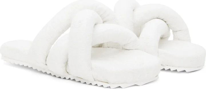 YUME YUME White Tyre Sandals - Image 4