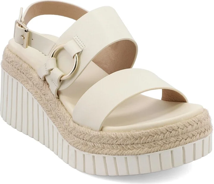 Yuna Espadrille Platform Wedge