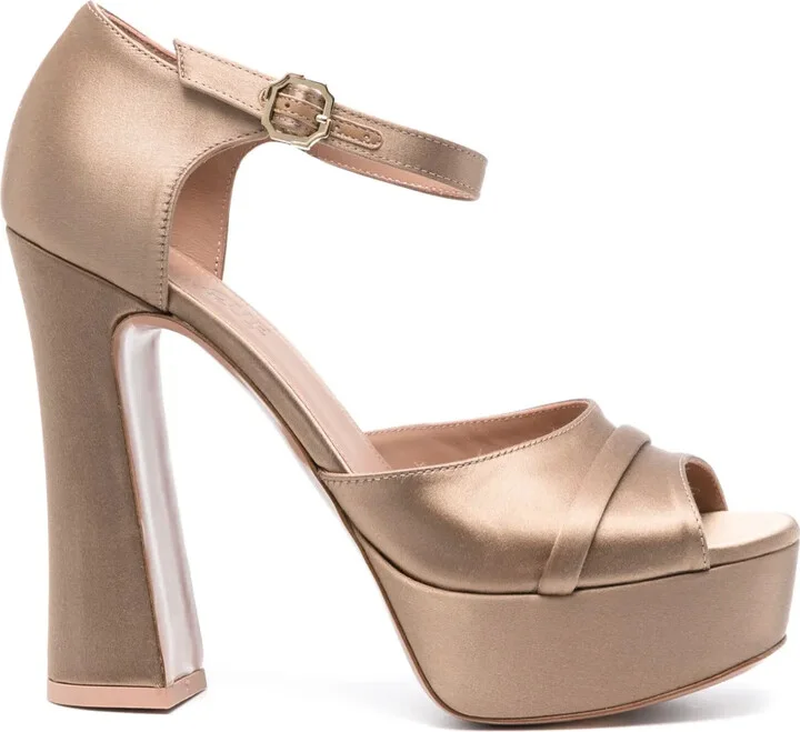 Yuri 125mm leather sandals