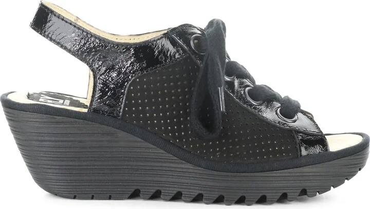 'Yuta' Platform Wedge Sandal - Image 3