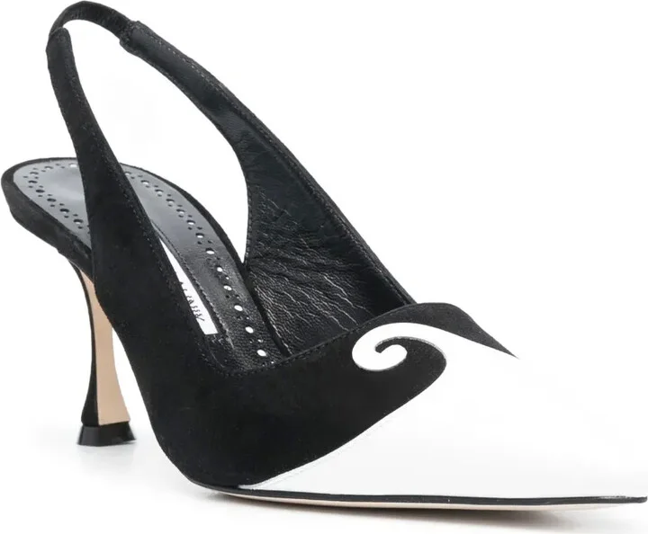 Zaboru 75mm slingback pumps - Image 2