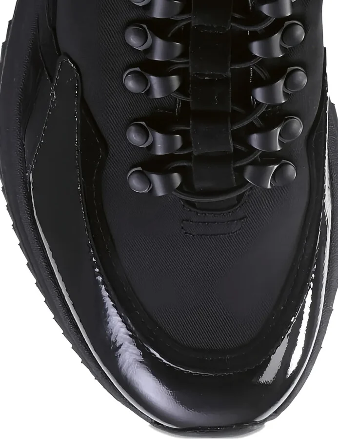 Zac patent panelled sneakers - Image 5