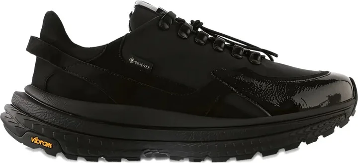 Zac patent panelled sneakers