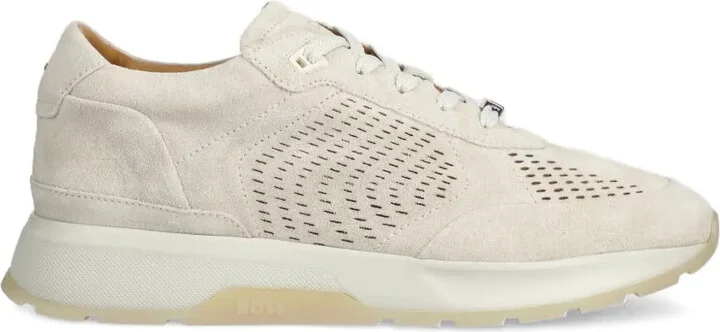 Zac perforated suede sneakers