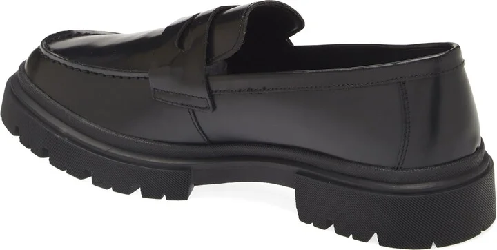 Zaccai Lug Sole Penny Loafer - Image 2
