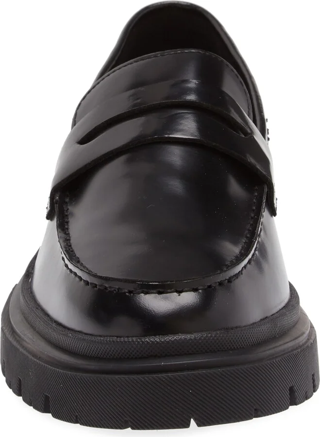 Zaccai Lug Sole Penny Loafer - Image 3