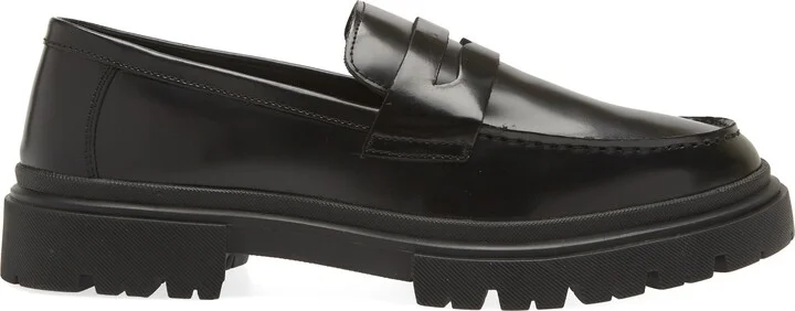 Zaccai Lug Sole Penny Loafer - Image 4