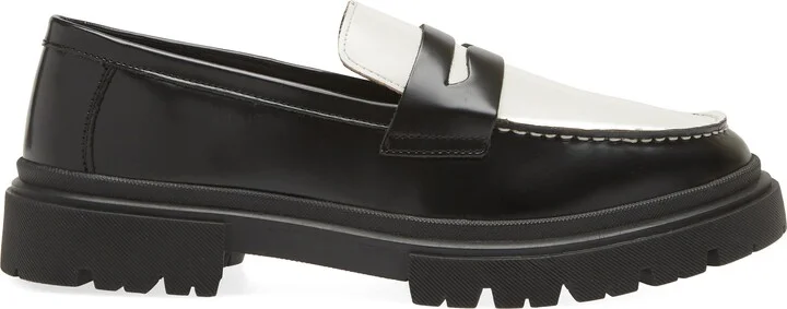 Zaccai Lug Sole Penny Loafer - Image 10
