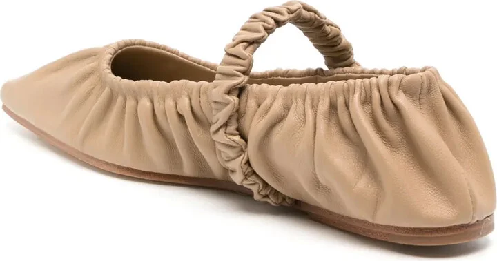 Zadie leather ballerina shoes - Image 3