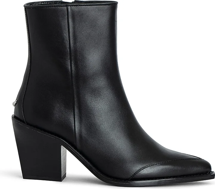 Zadig & Voltaire Cara Pointed Toe Ankle Boots