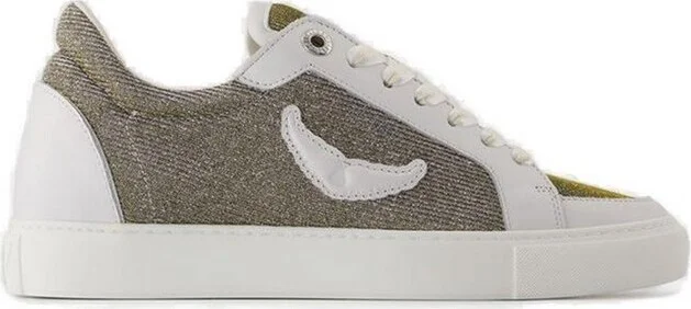 Zadig & Voltaire Fly On Sparkle Sneakers