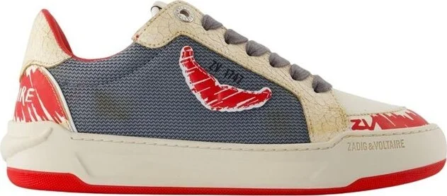 Zadig & Voltaire Fly Wings Low-Top Sneakers
