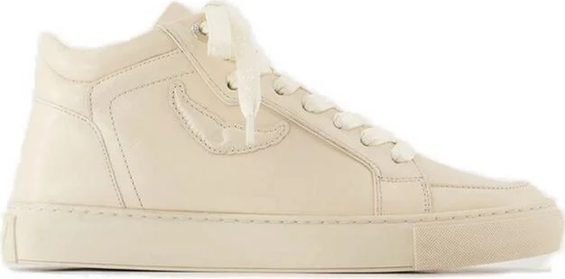 Zadig & Voltaire Mid Fly On Lace-Up Sneakers
